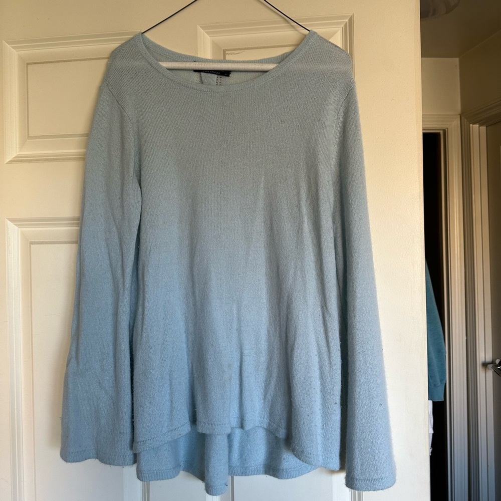 100% cashmere long sleeve